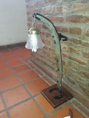 Lámpara rústica campestre