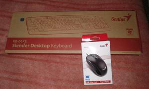 Mouse y teclado Genius