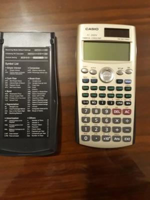 Calculadora financiera CASIO FC 200V