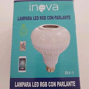 Lampara Parlante rgb control remoto/Bluetooth