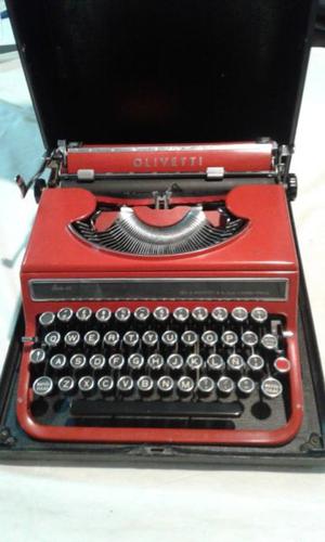 Máquina de Escribir Portátil Olivetti Studio 42 -única-