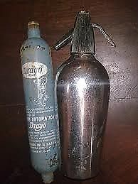 Sifón Drago con garrafa de gas