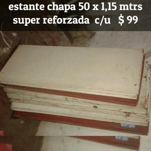 ESTANTE CHAPA SUPER REFORZADAS LIQUIDO