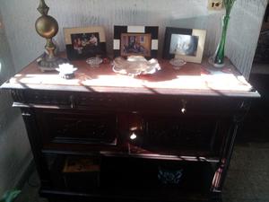 Mueble antiguo con marmol vendo