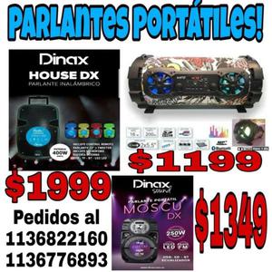 PARLANTES NUEVOS PORTATILES