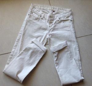 Pantalon Guess blanco 26 elastizado Importado