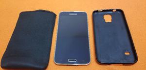 Samsung Galaxy S5 SMG900F 16 GB liberado, negro.