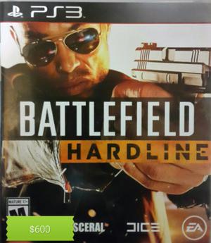 Battlefield hardline ps3 juego físico