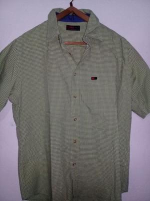 Camisa manga corta tommy hill talle L hombre