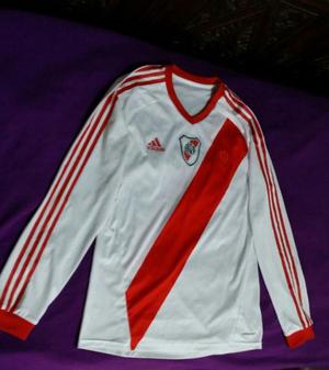 Camiseta adidas River Plate Manga Larga Sin Sponsors 
