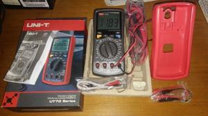 Multimetro Digital Uni-t Ut70a Tester Induct Capac Temp