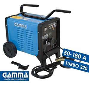 Soldadora electrica Gamma 220 turbo (en caja)