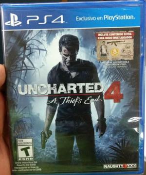 Uncharted 4 PS4 Físico