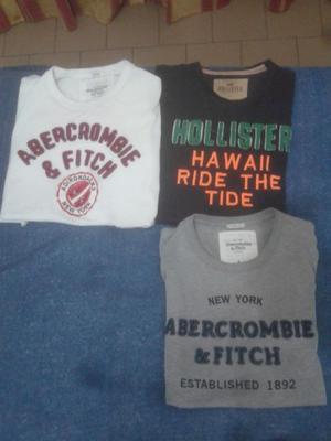 3 remeras poco uso x $400