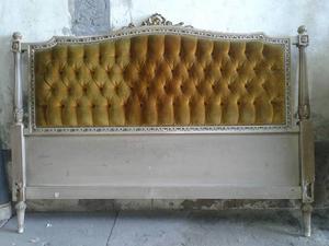 CAMA LUIS XV CON CAPITONE