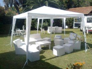 Gazebo de rafia 3x3