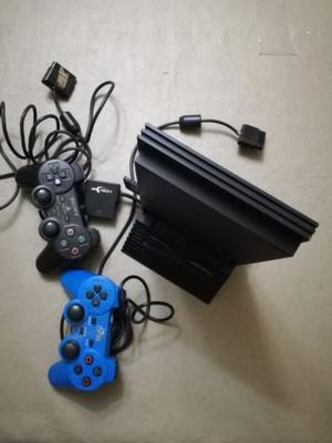 PS2 usada con joysticks