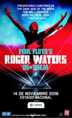 Roger Waters Pink Floyd Us + Them Santiago