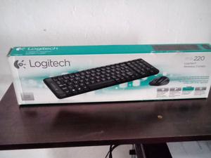 Vendo teclado + mouse wireless Logitech