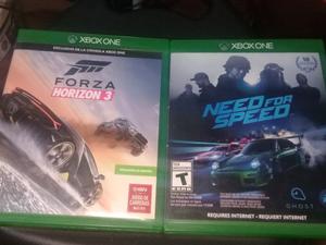 Forza Horizon 3 y Need For speed  Fisico, ORIGINAL !!!