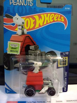 Hotwheels original de Snoopy
