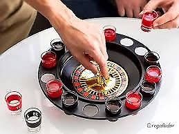 JUEGO RULETA CON 16 VASOS CHUPITOS