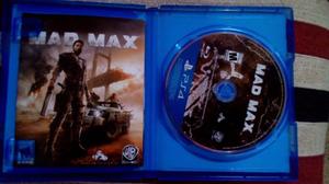 PS4 MAD MAX - FISICO - EXCELENTE!!