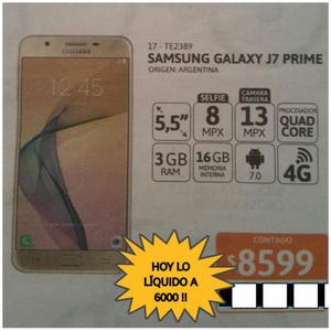 Samsung J 7 prime nuevo en caja y libre vendo. Es el de la