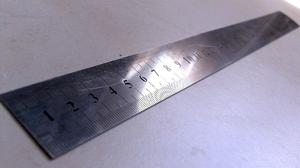 Regla Metalica 30 cm / Metal