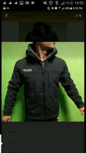 Campera neopren negra