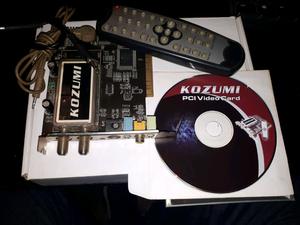 Capturadora de video interna para pc kozumi