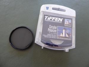 Filtro polarizador Tiffen 52mm para cámara fotográfica