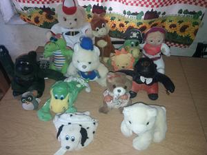 Lote de peluches muy lindos.whatsap 