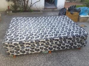 Sommier 2 Plazas Base + Colchon
