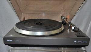 audio sonido bandeja toca discos pasa discos philips 677