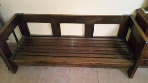 vendo sillon madera maciza