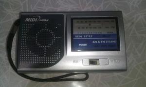 Radio am y fm Midi Japon. De bolsillo.nuevas en caja