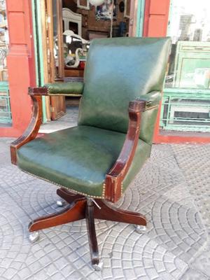 Sillon De Escritorio Roble Reclinable