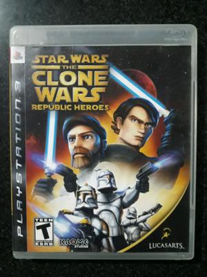 Stars Wars The Clone Wars Republic Heroes Ps3 Playstation 3