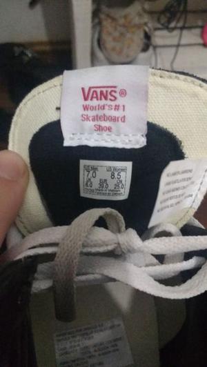 Vans botitas - talle 39 (EUR)