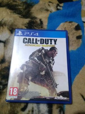 Vendo call of duty advanced warfare ps4