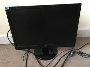 Vendo monitor Aoc 19 pulgadas