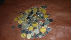 1/2 KILO KG DE MONEDAS MUNDIALES + LOTE ARGENTINAS BUSCADAS.