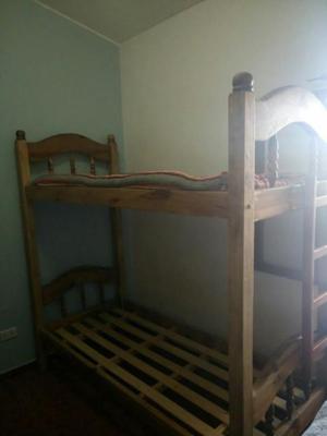 Cama doble cama cucheta cama marinera de madera extra