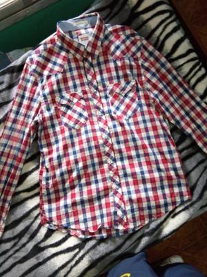 Camisa levis leñadora