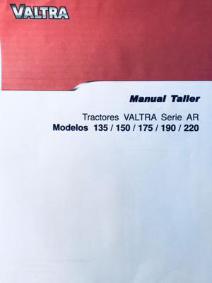 Manual de taller tractor Valtra Ar 