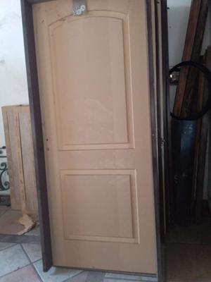 Puertas Oblak De Madera Placa Capri Mch En Mdf 205x90x12