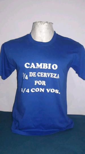 Remera con vinilo