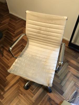 Silla aluminum con ruedas básculante