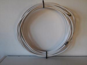 Cable Coaxial Blanco RG6
